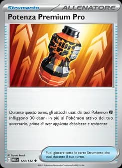 Potenza Premium Pro card in Italian