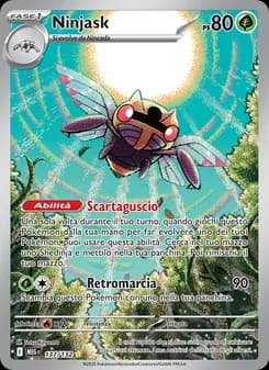 Ninjask card in Italian