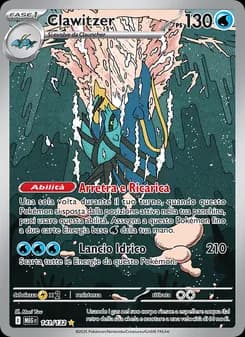 Clawitzer card in Italian