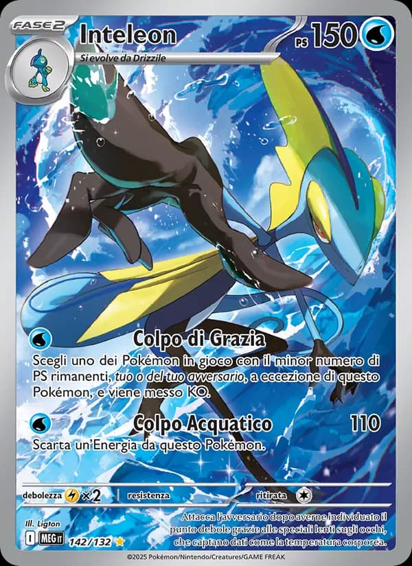 Inteleon card in Italian