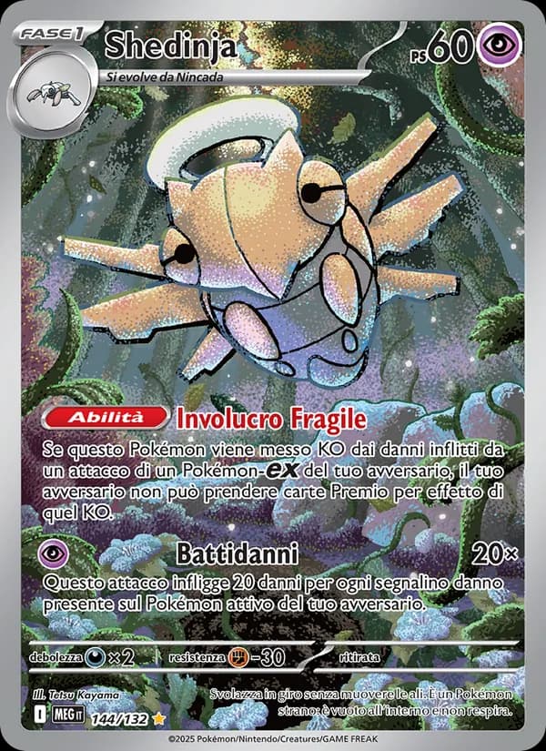 Shedinja card in Italian