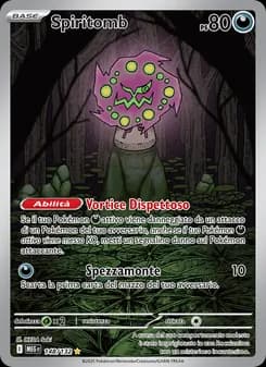 Spiritomb card in Italian