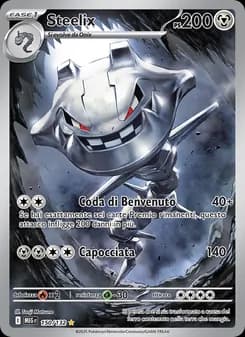 Steelix card in Italian