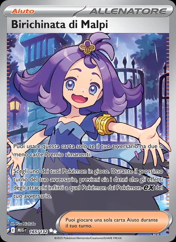Birichinata di Malpi card in Italian
