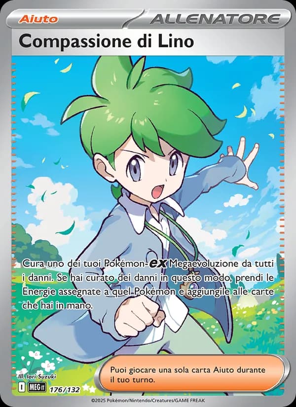 Compassione di Lino card in Italian