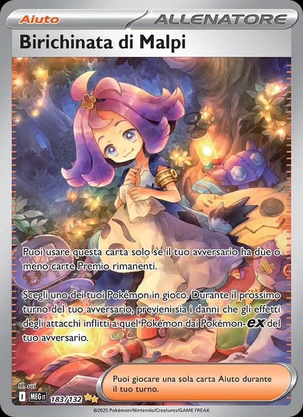 Birichinata di Malpi card in Italian