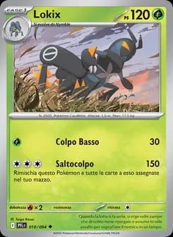 Lokix card in Italian