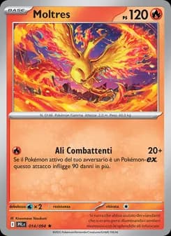 Moltres card in Italian