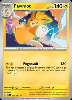 Pawmot card in Italian