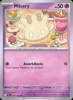 Milcery card in Italian