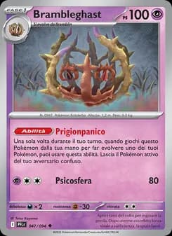 Brambleghast card in Italian