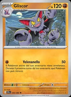 Gliscor card in Italian