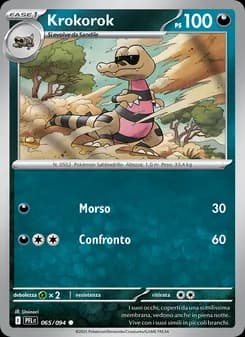 Krokorok card in Italian