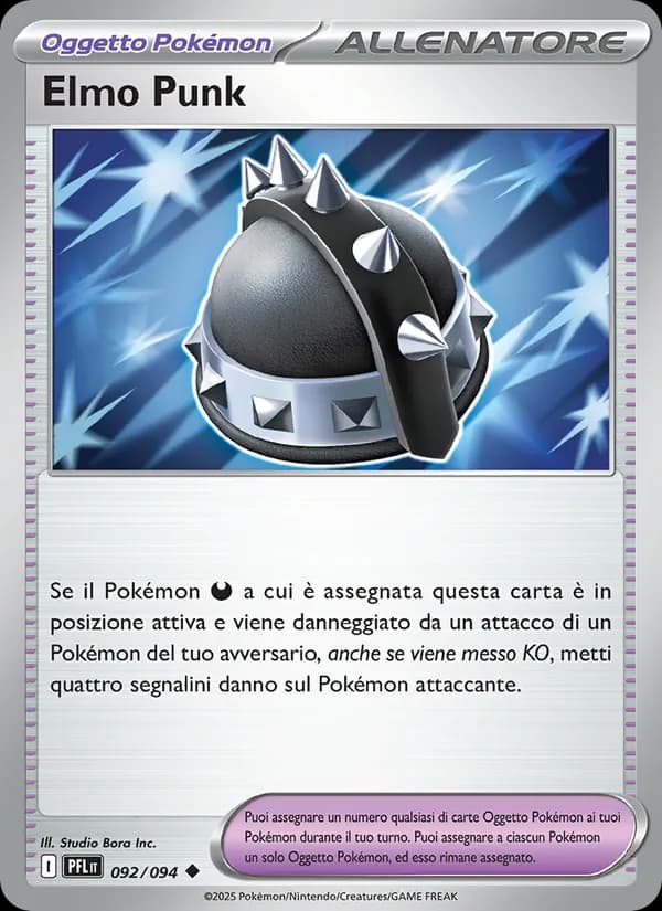 Elmo Punk card in Italian