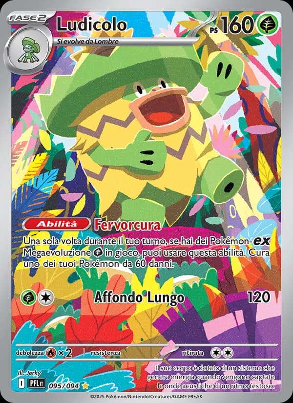 Ludicolo card in Italian