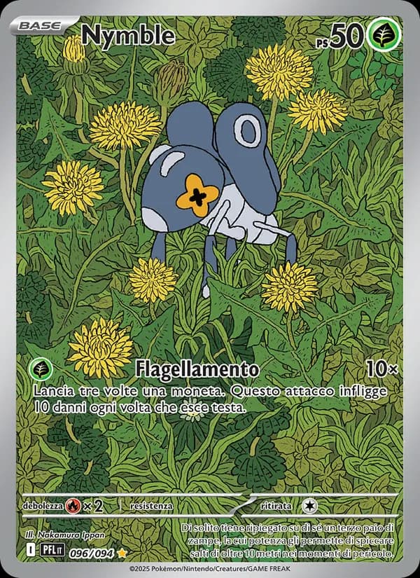 Nymble card in Italian