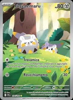 Togedemaru card in Italian