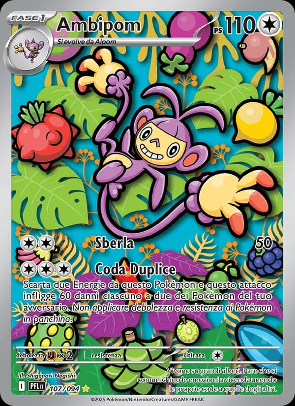 Ambipom card in Italian