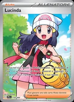 Lucinda card in Italian