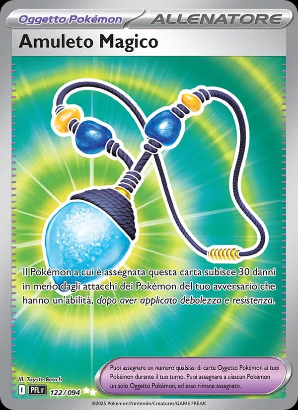 Amuleto Magico card in Italian