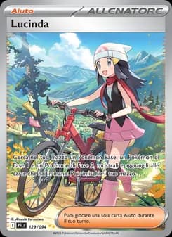 Lucinda card in Italian