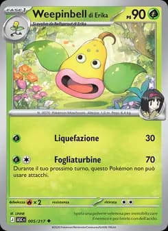 Weepinbell di Erika card in Italian