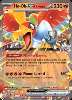 Ho-Oh-ex di Armonio card in Italian