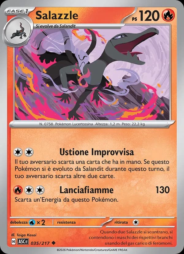 Salazzle card in Italian
