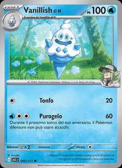 Vanillish di N card in Italian