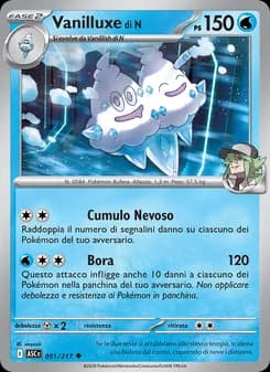 Vanilluxe di N card in Italian