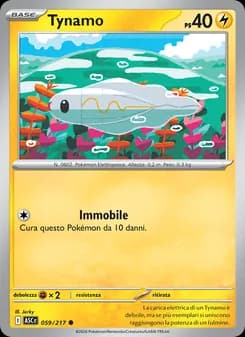 Tynamo card in Italian