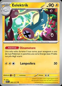 Eelektrik card in Italian