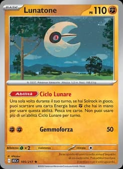 Lunatone card in Italian