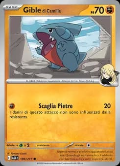 Gible di Camilla card in Italian