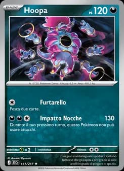 Hoopa card in Italian