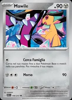 Mawile card in Italian