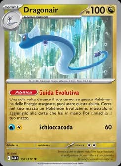 Dragonair card in Italian
