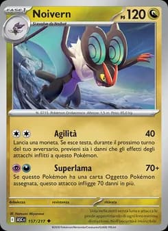 Noivern card in Italian