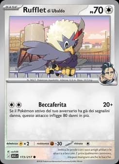 Rufflet di Ubaldo card in Italian