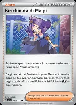 Birichinata di Malpi card in Italian