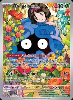 Tangela di Erika card in Italian