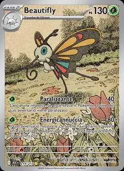 Beautifly card in Italian