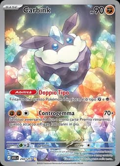 Carbink card in Italian