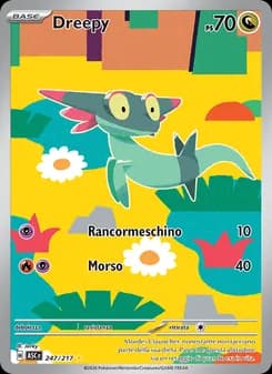Dreepy card in Italian