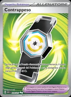 Contrappeso card in Italian