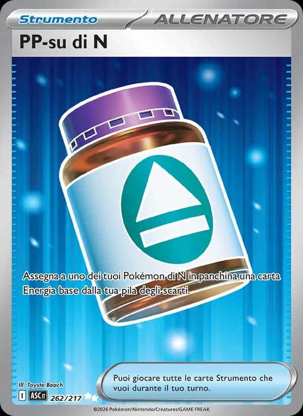 PP-su di N card in Italian