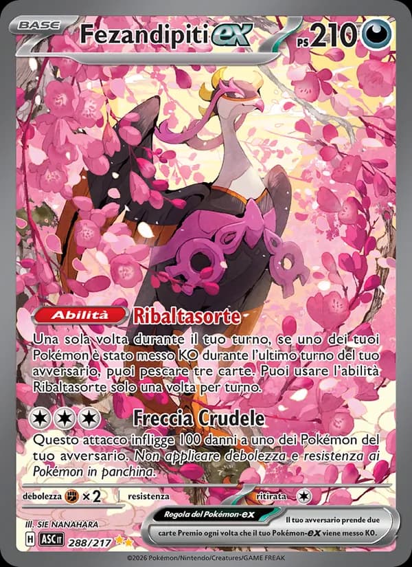 Fezandipiti-ex card in Italian