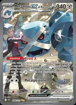 Metagross-ex di Rocco card in Italian