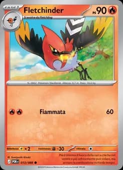 Fletchinder card in Italian