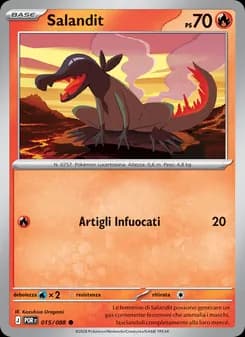 Salandit card in Italian